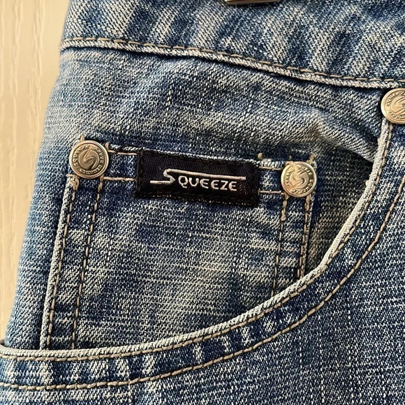 Squeeze by Stephen Hardy denim skirt size 5/6 - Picture 2 of 8